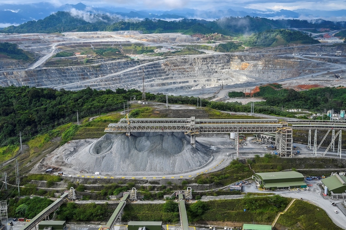 Мідна шахта в Панамі.