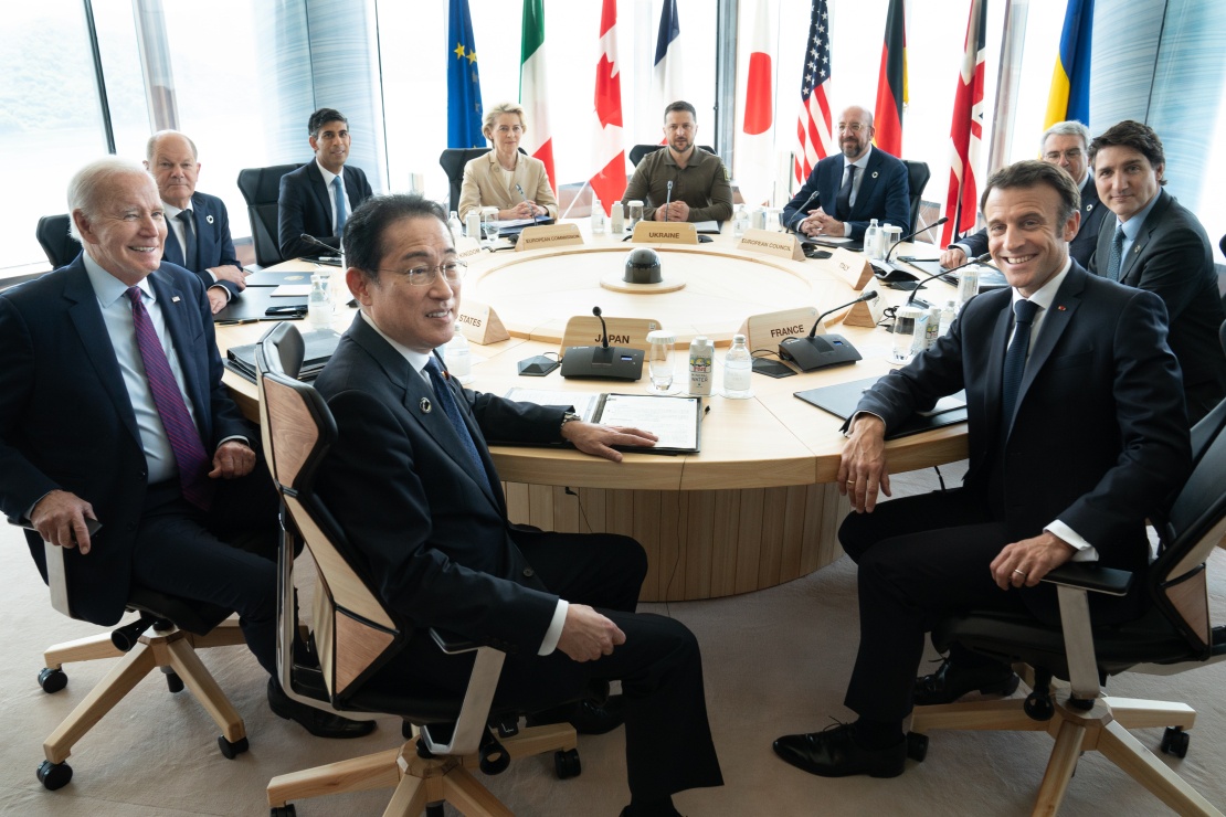 Робоче засідання саміту G7. Хіросіма, Японія, 21 травня 2023 року.