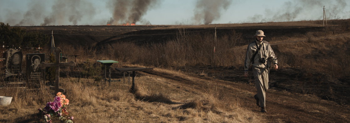 “The most important thing at the place of fire is the person”. Photographer Heorhiy Ivanchenko has been documenting the war for the 3rd year. We talked about his work in Bakhmut