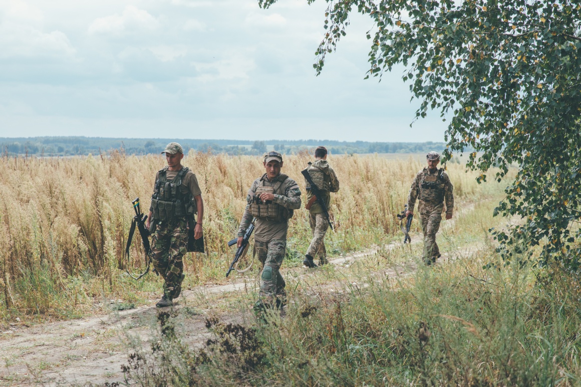 In July, four border guards stopped six Russian saboteurs.