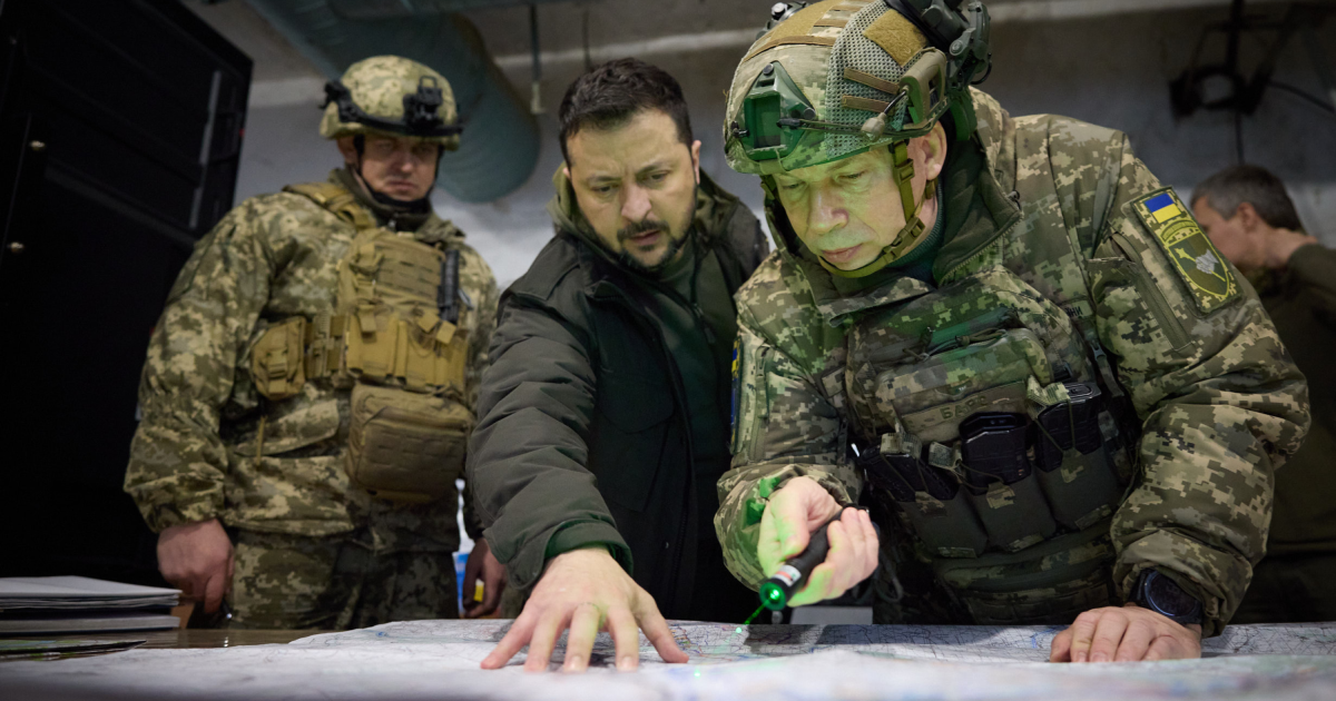 Colonel-General Oleksandr Syrsky — the commander-in-chief of the ...