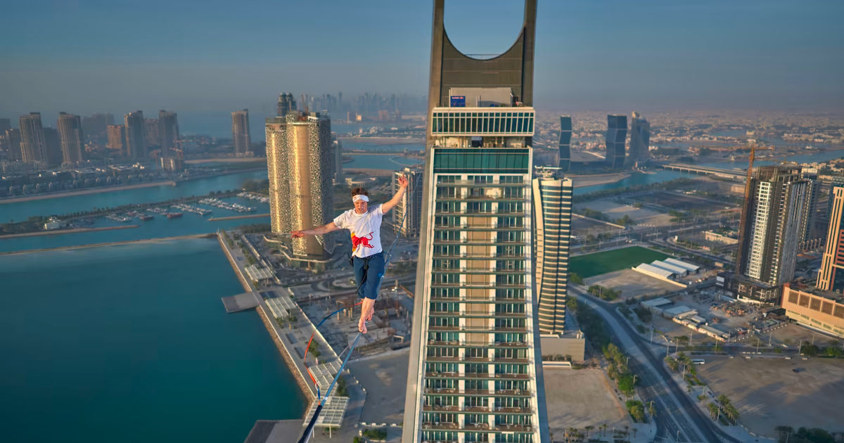 Світовий рекорд зі слеклайну встановив Яан Руз