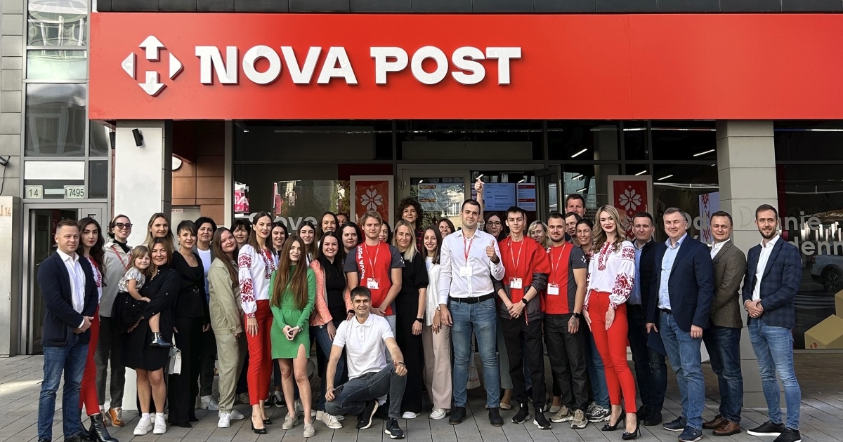 The Nova Poshta office opened its first branch in Slovakia