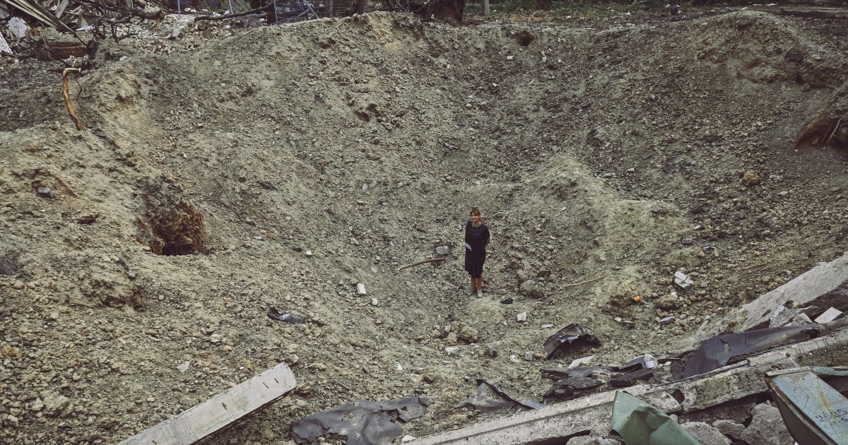 Ghanna Mamonova has been documenting war crimes for two years. We ...