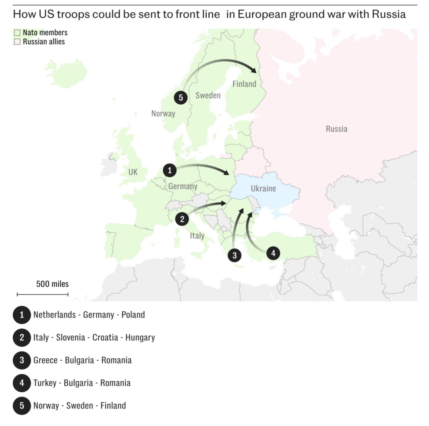 NATO is preparing corridors for US troops in Europe in case of war with ...