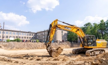 Construction of the first underground school began in Zaporizhzhia