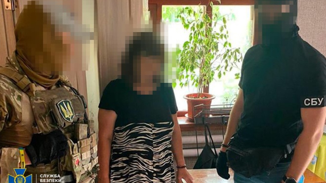 In the Mykolaiv region, a woman was detained who was gathering intelligence for the Russians for a strike during Zelenskyʼs visit