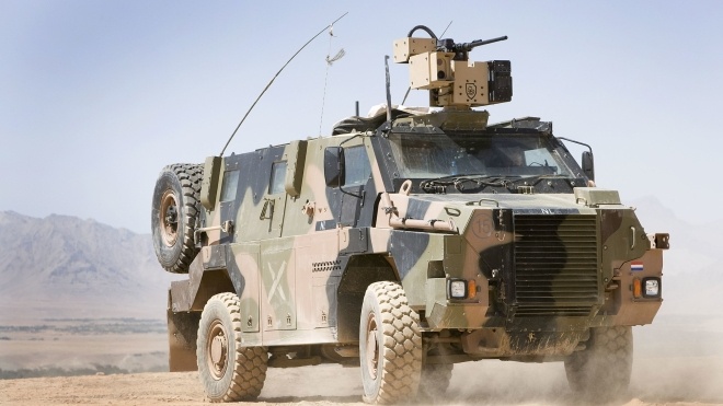 Australia sent Bushmasters armored vehicles to Ukraine