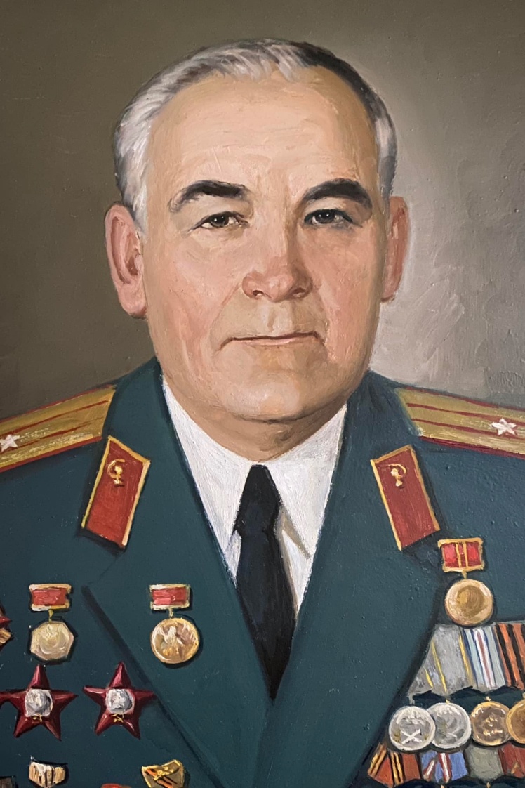Mariana Bezuhlaʼs grandfather was a military doctor, this portrait is a gift made by his patient.