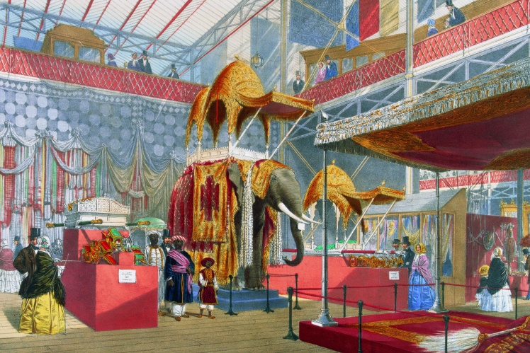 Одна з експозицій Великої виставки у Лондоні 1851 року.
