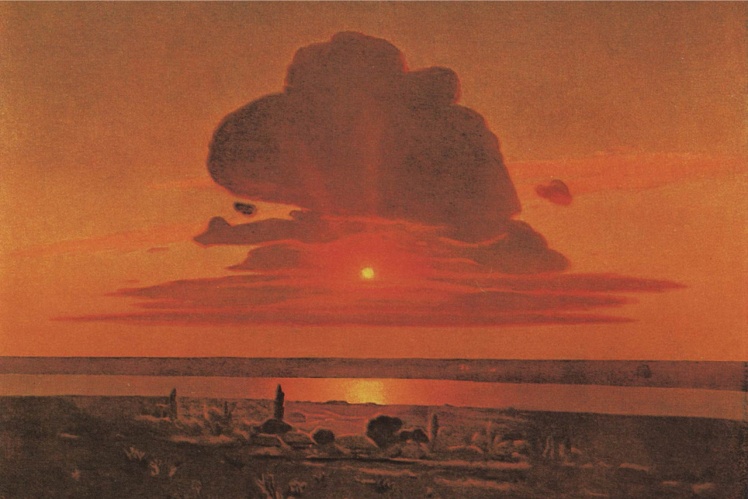 "Red Sunset", Arkhip Kuindzhi, 1908.