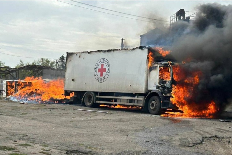 Consequences of the Russian attack on the ICRC employees and a humanitarian convoy on September 12, 2024.