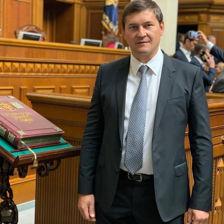 The MP Andriy Odarchenko.