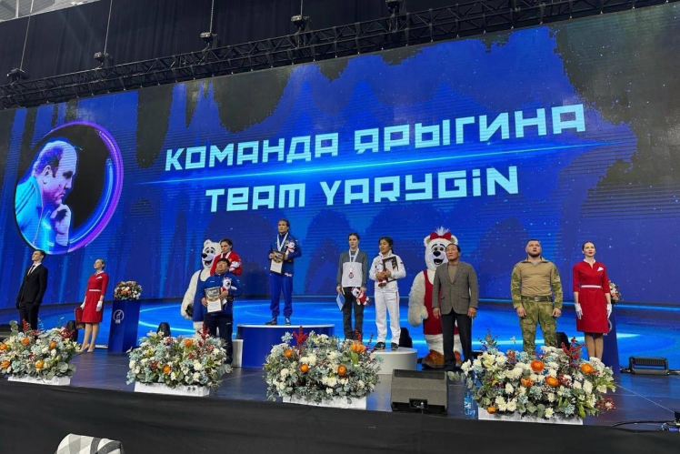 Russian occupiers who were guests at the "Ivan Yarygin Cup" tournament.