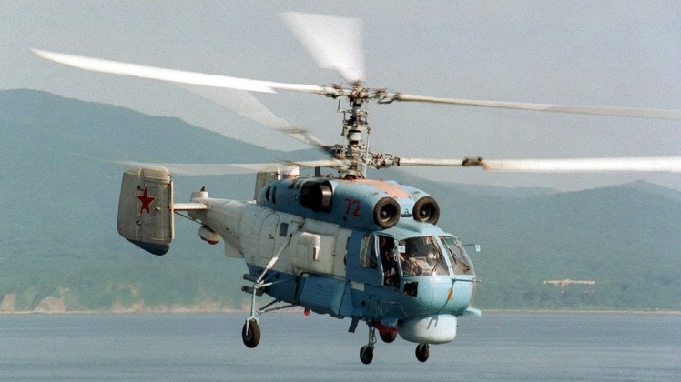 Ka-27 helicopter.