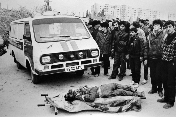 Killed as a result of clashes with the Soviet army in Baku, January 1990.