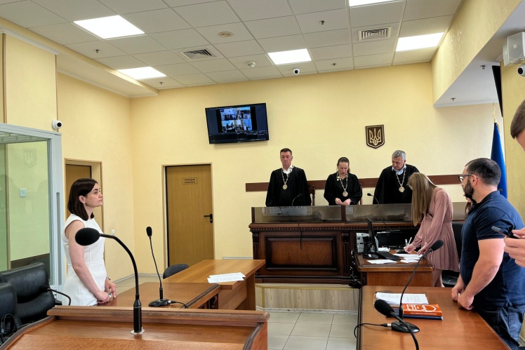 Announcement of the decision of the Kyiv Court of Appeal in the case of Oleksandr Kabashnyi. The verdict was upheld.