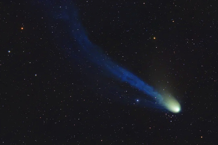 Фотографія комети Р12, зроблена 9 квітня 2024 року в штаті Арізона.
