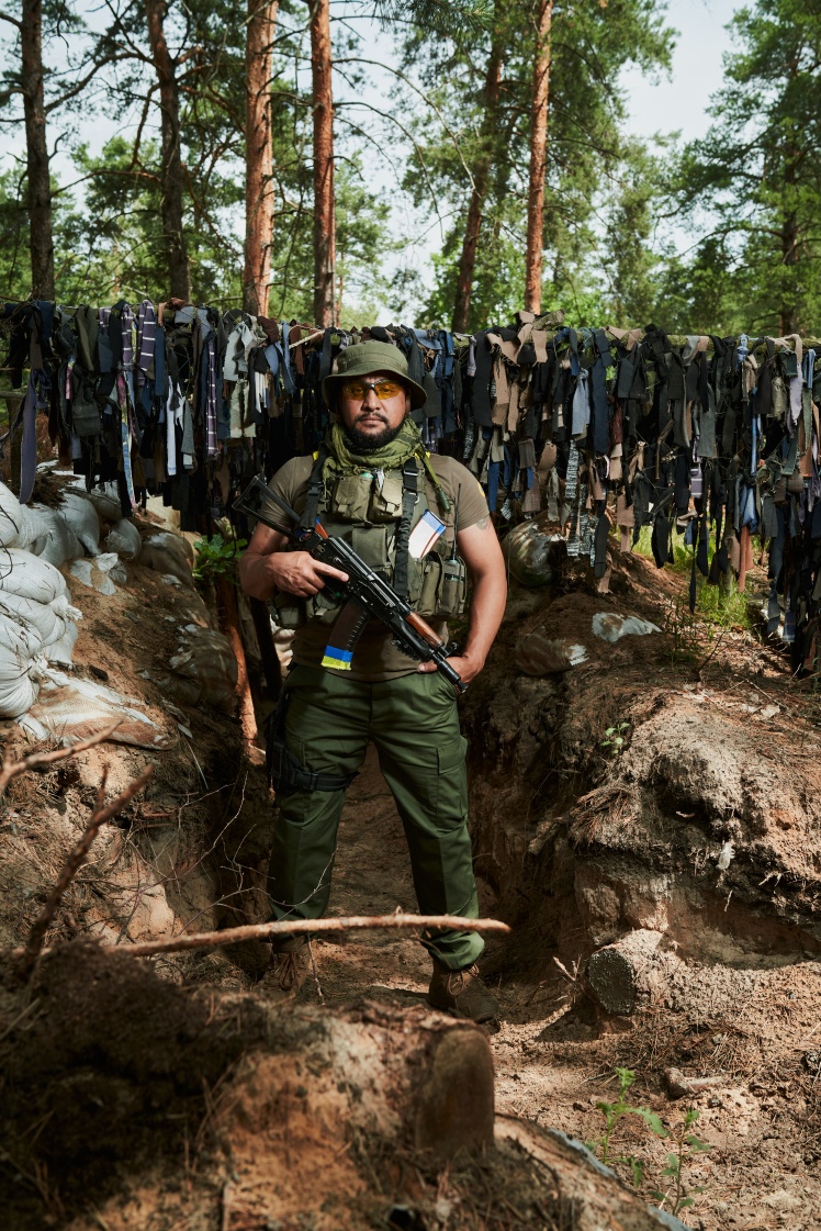 Афганець з позивним «Джонні», який захищає Україну в лавах ЗСУ.