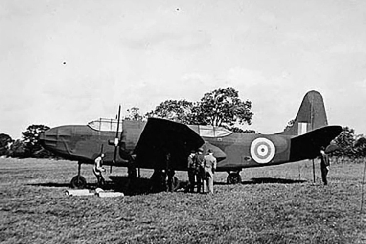 Макет військового літака, жовтень 1943 рік.