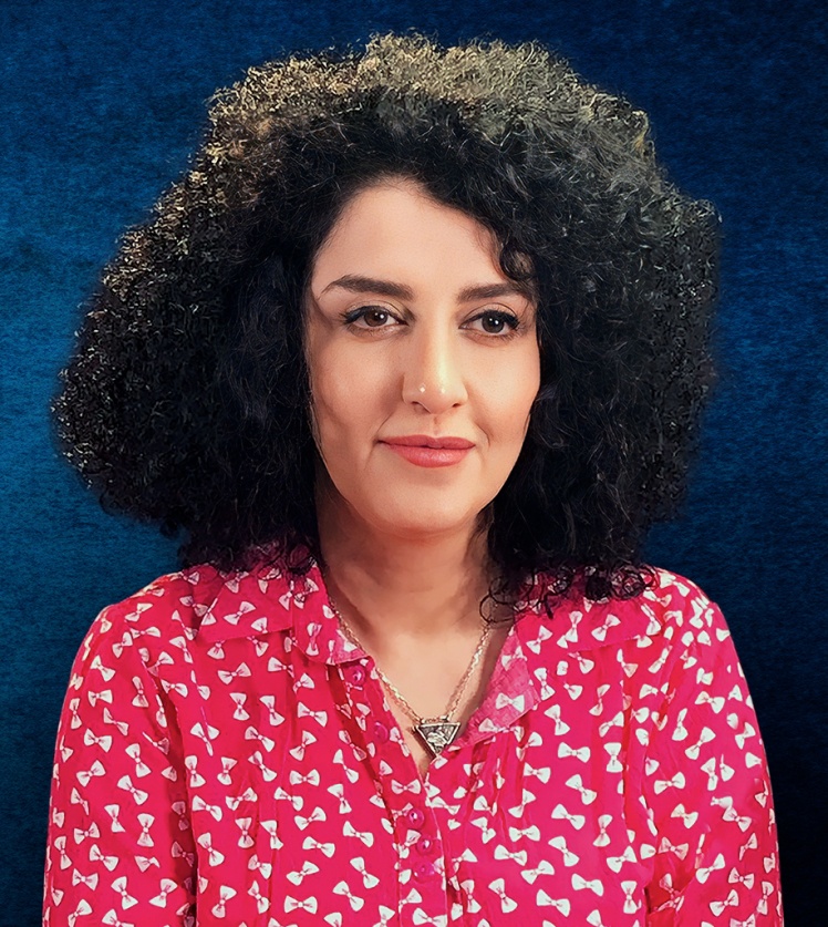 Iranian activist Narges Mohammadi.