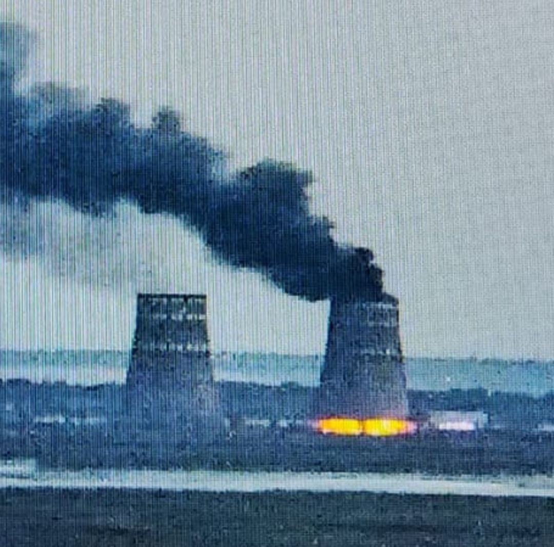 A fire broke out in the Zaporizhzhia NPP cooling tower — what is known