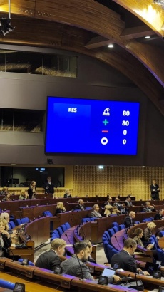 Results of unanimous voting in PACE.