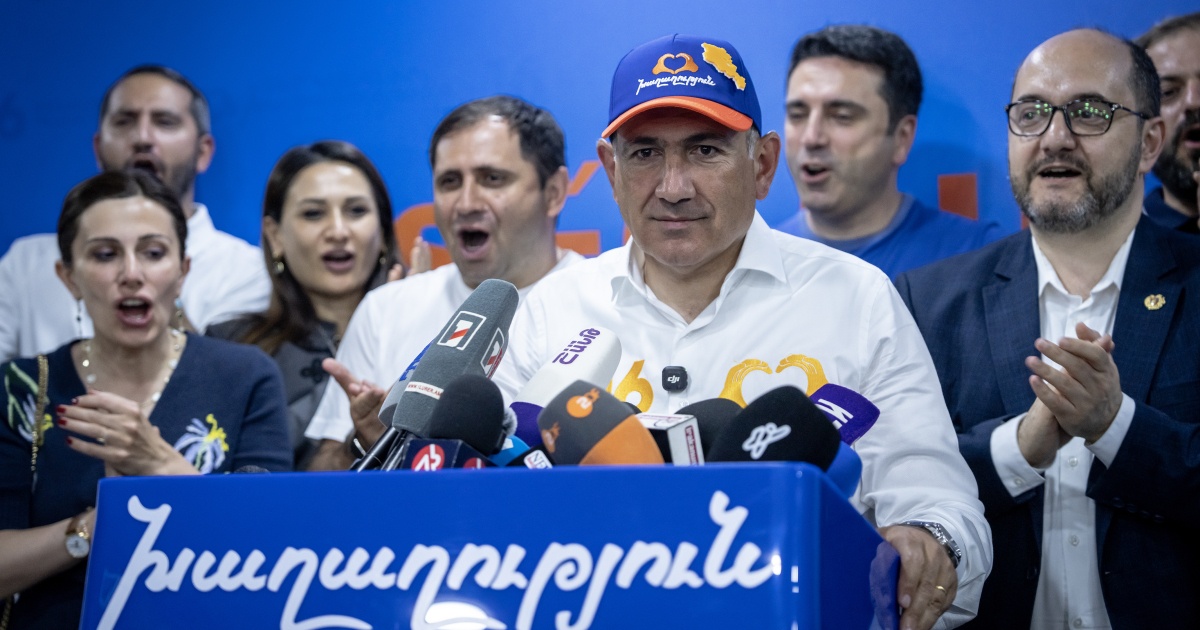 Final election results announced in Armenia. Pashinyanʼs party will form government on its own