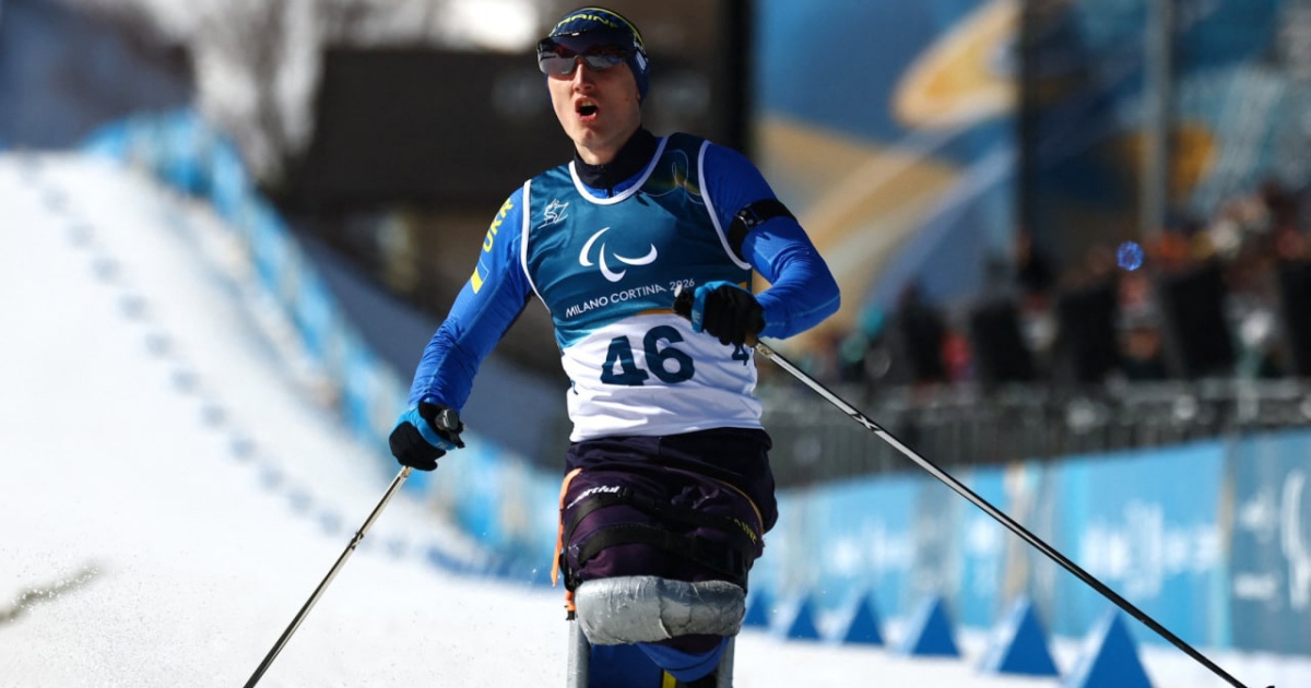 Ukraine won its first medal at the Paralympics in cross-country skiing