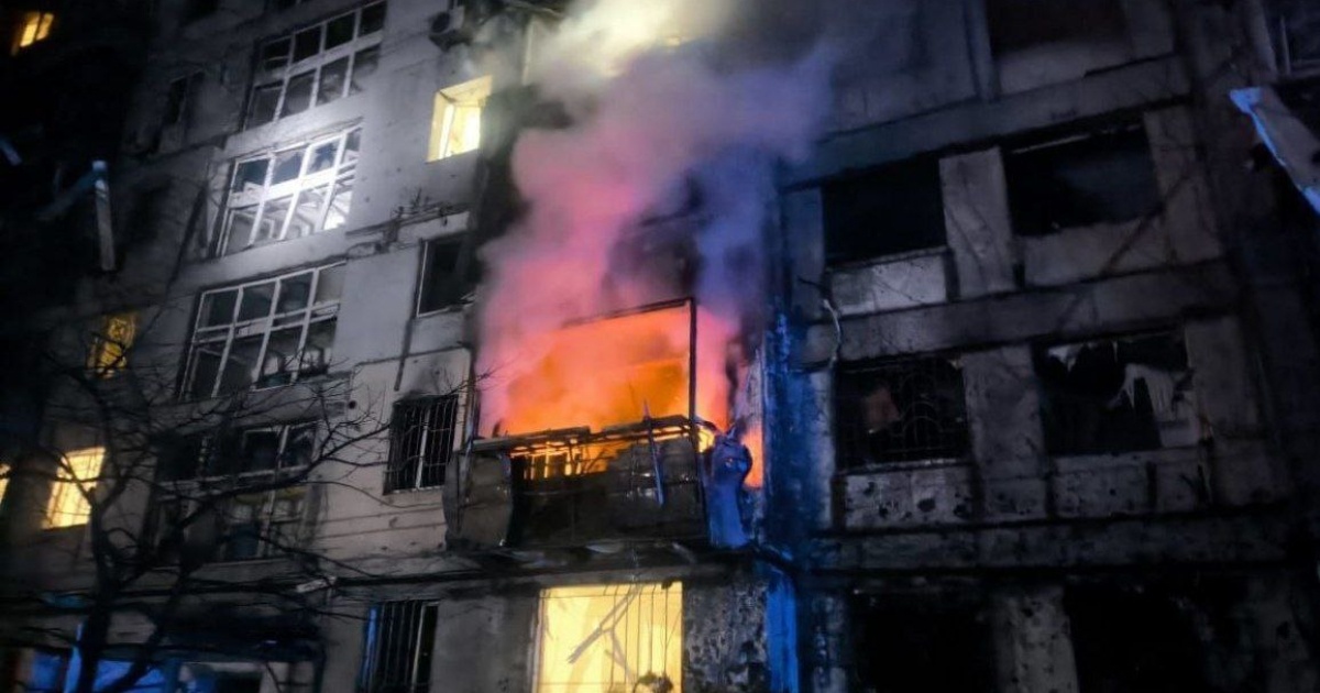 Russians launched almost a hundred drones over Ukraine overnight. There are casualties