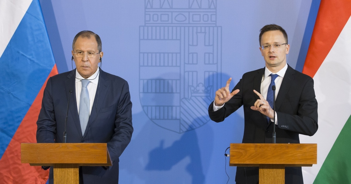 Investigation: Szijjarto discussed with Lavrov a plan to hinder Ukraineʼs accession to the EU