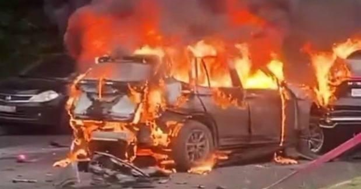 Під Москвою у кварталі для військових вибухнула автівка