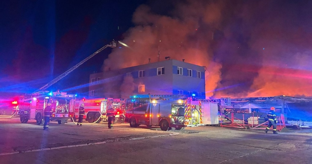 A Ukrainian thermal imaging camera manufacturer was set on fire in the Czech Republic — anti-Israel activists claimed responsibility