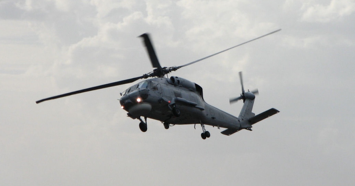The US Navy helicopter and fighter jet crash over South China Sea