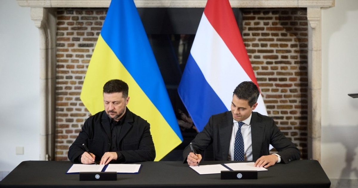 Ukraine and the Netherlands signed a defense cooperation agreement and agreed to jointly produce drones