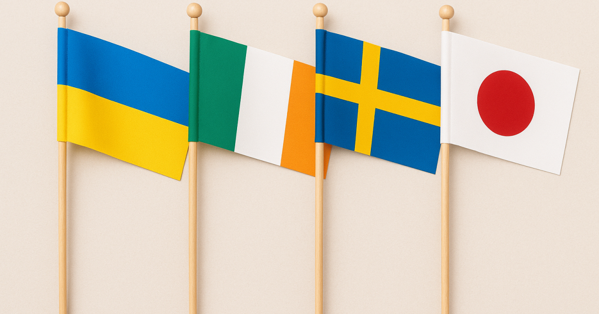Ireland, Sweden and Japan have allocated money to help Ukraine