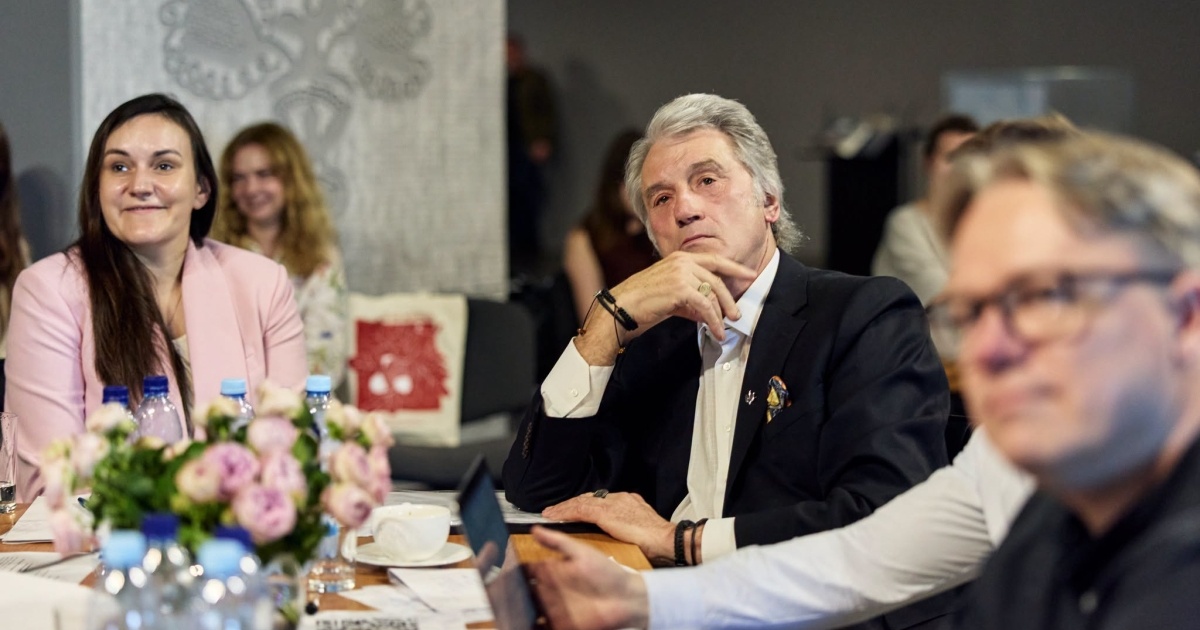 Former President Viktor Yushchenko headed the Supervisory Board of the National Museum of the Holodomor-Genocide