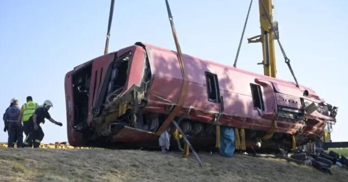 В Угорщині перекинувся автобус із польськими туристами