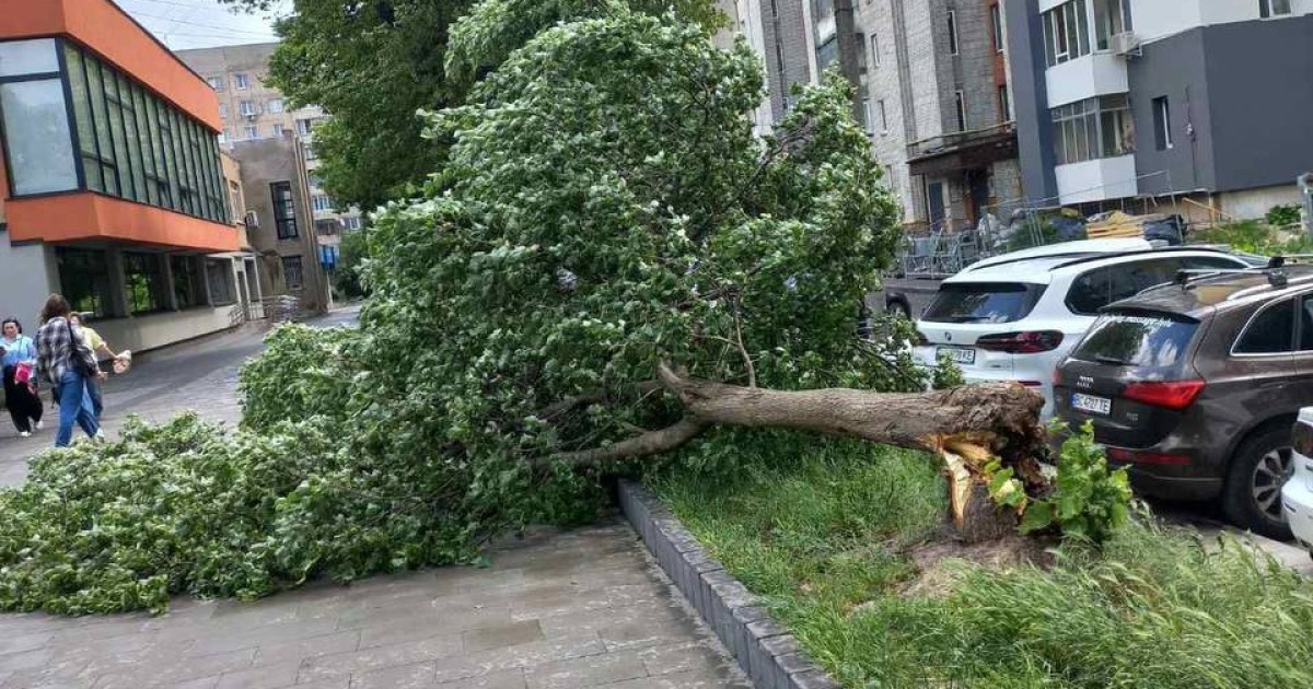 Львів накрила сильна негода