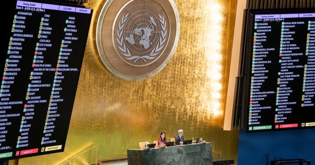 The UN General Assembly supported a resolution demanding that Russia return deported Ukrainian children