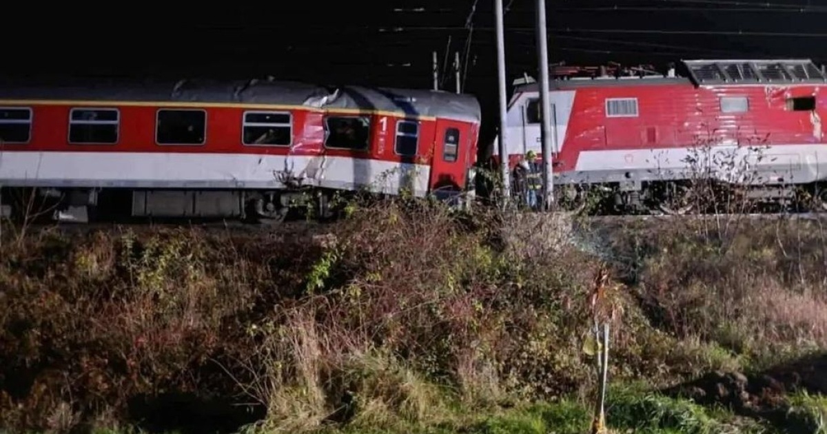 Passenger trains collide in Slovakia, over 70 injured