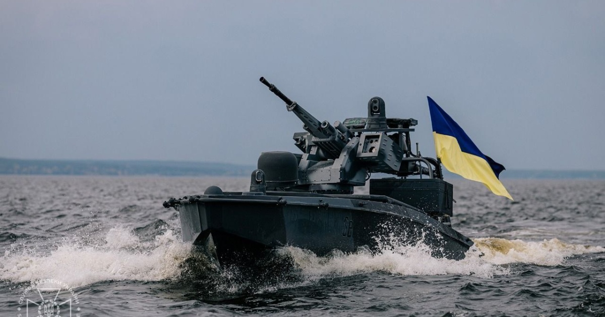 Romania reported the destruction of a Ukrainian naval drone in the Black Sea