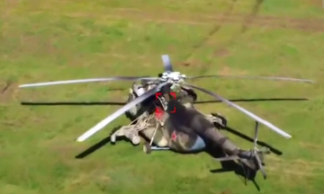 The UAV Forces hit two Russian helicopters