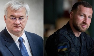 The government appointed Yevhen Khmara as acting Minister of Defense and Sybiha as acting Foreign Minister