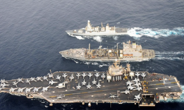 The US warships have already begun mine clearance in the Strait of Hormuz