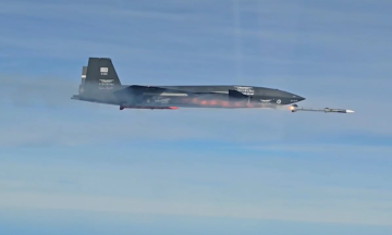 Bayraktar unmanned fighter jet hits air target with missile for first time. So far, only in training