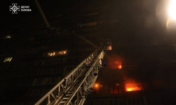 Part of Kyiv left without electricity — itʼs all due to a night Russian attack on critical infrastructure. There are injured