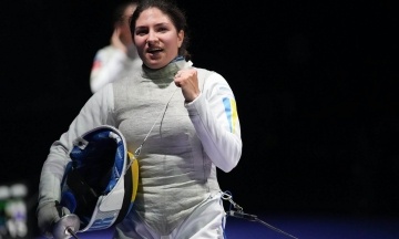 Olha Sopit won the first gold medal in Ukrainian history at the European Foil Fencing Championship