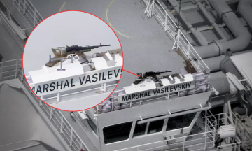 Media: Estonian border guards spotted machine guns on a Russian civilian gas tanker