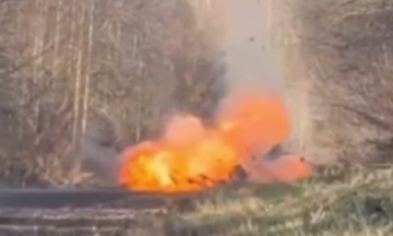 A Russian National Guard member involved in war crimes during the occupation of the Kyiv region was blown up in Russia